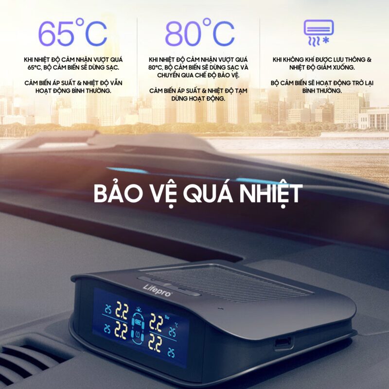 Cảm biến hỗ trợ đỗ xe Lifepro L575-PS ( 6 mắt ) Cảm biến hỗ trợ đỗ xe Lifepro L575-PS ( 6 mắt )